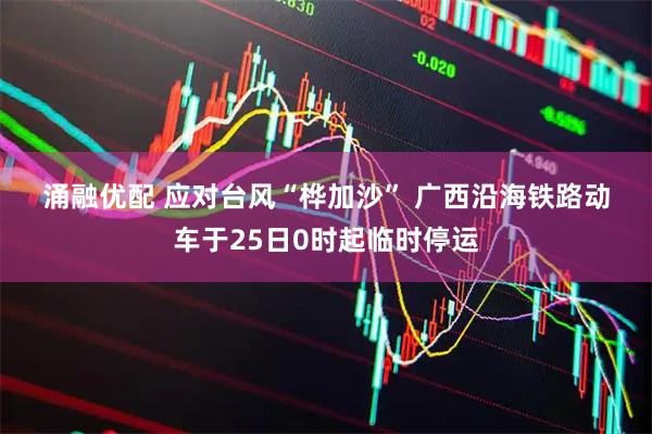 涌融优配 应对台风“桦加沙” 广西沿海铁路动车于25日0时起临时停运
