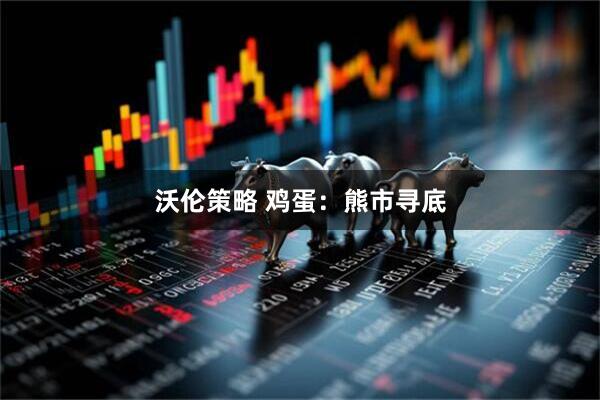 沃伦策略 鸡蛋：熊市寻底