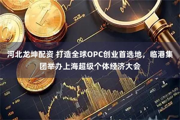 河北龙坤配资 打造全球OPC创业首选地,临港集团举办上海超级个体经济大会
